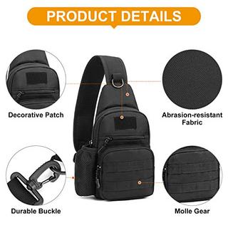 Only-bags.store Taktische Brust Sling Umhängetasche  