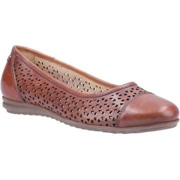 Leah Ballerina Leder Pump