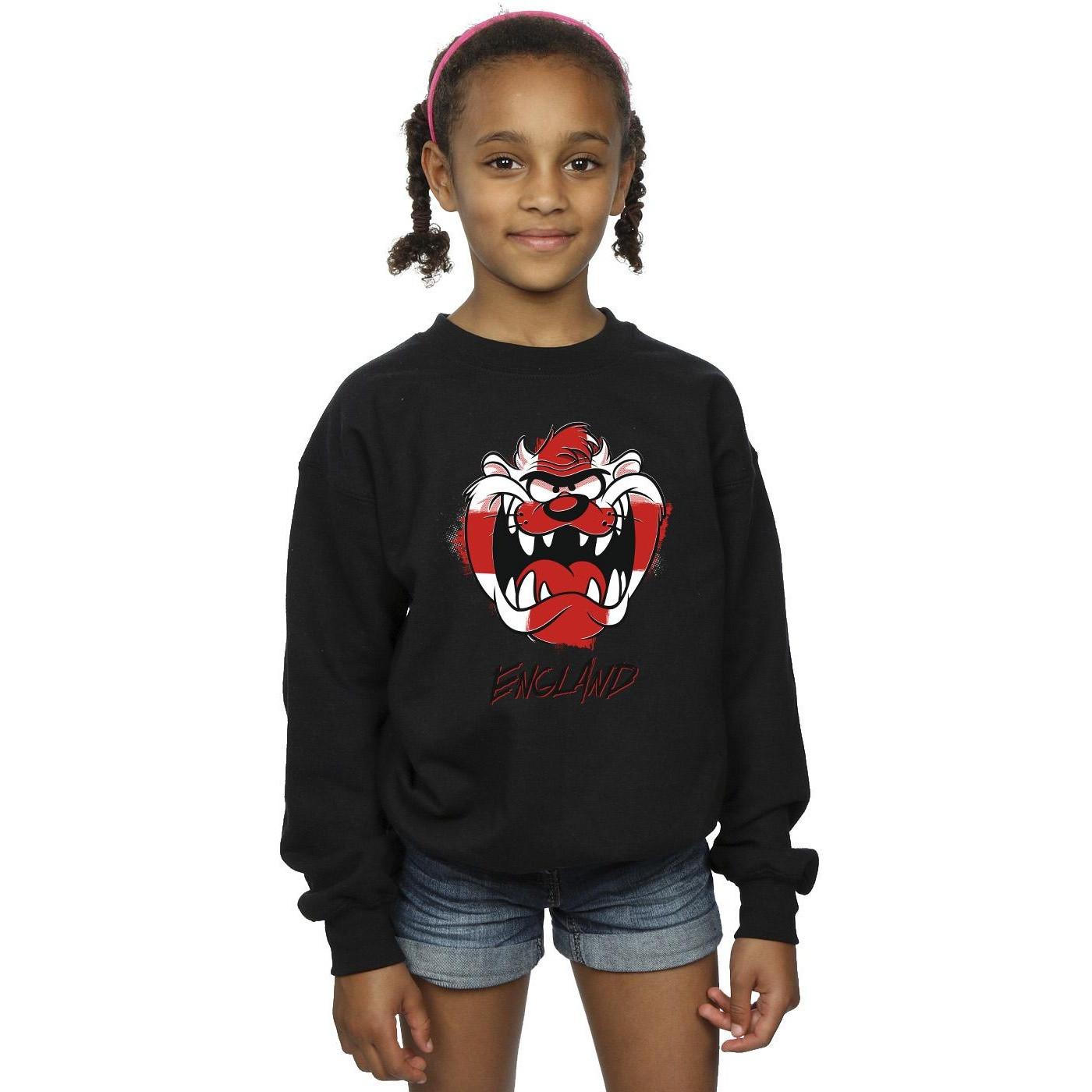 LOONEY TUNES  Taz England Face Sweatshirt 