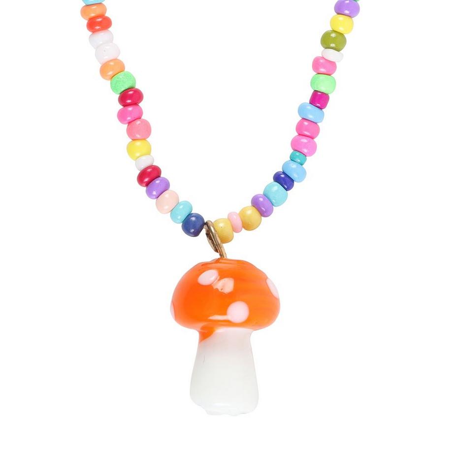 Something Different  Mushroom Collana E Ciondolo 