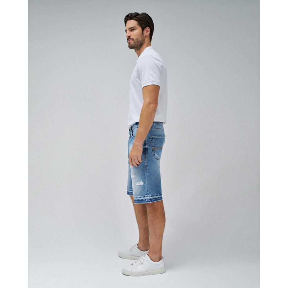 Salsa Short in denim Destroyed Loose Fit  