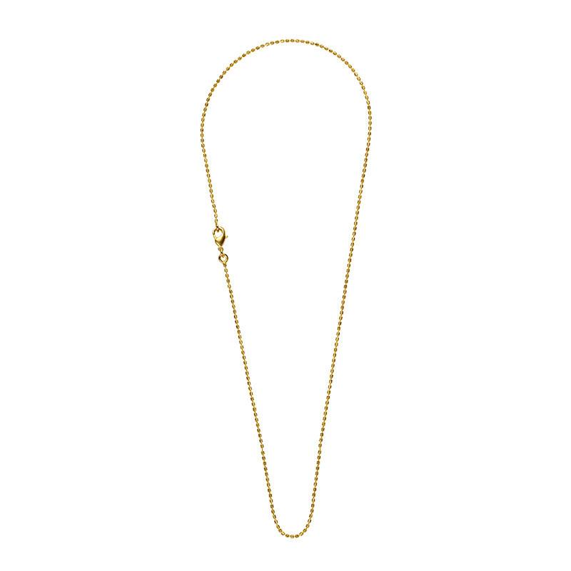 Steinkult  Halskette mit Anhänger "Minuit" mitem Turmalin 