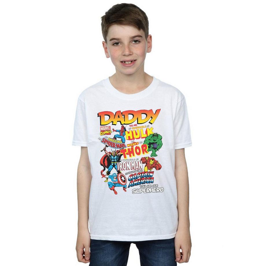 MARVEL  Our Dad Superhero TShirt 