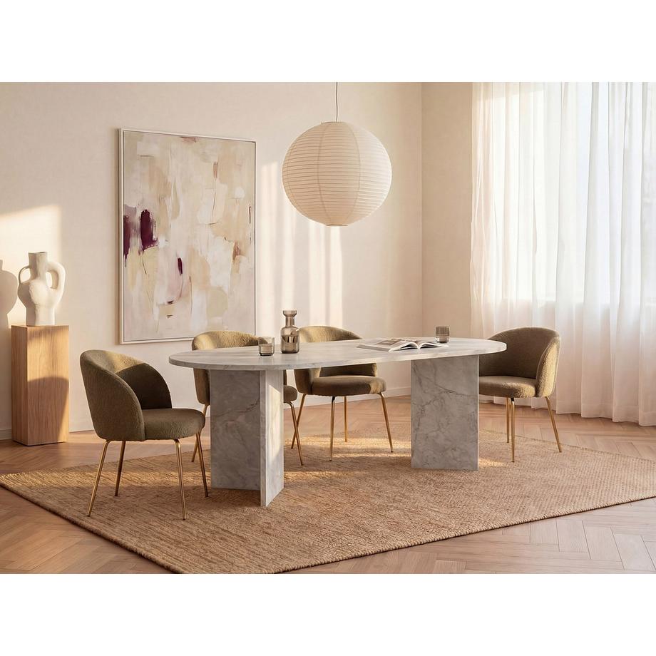 Vente-unique Table fixe TOPANIA  