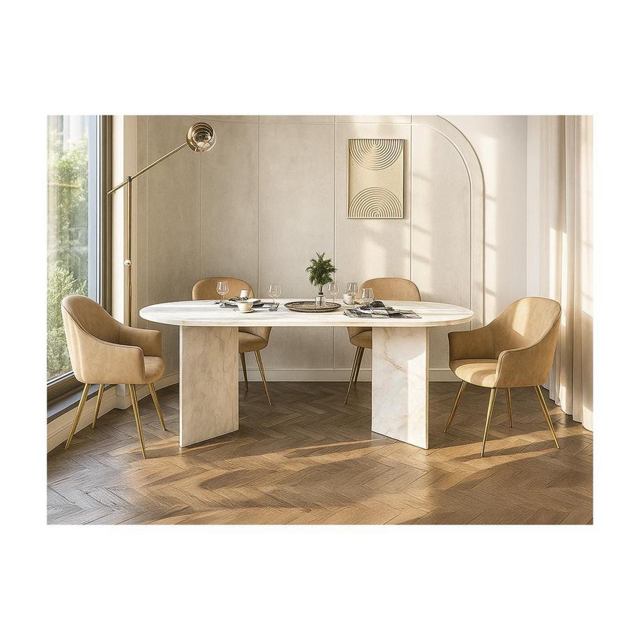 Vente-unique Table fixe TOPANIA  