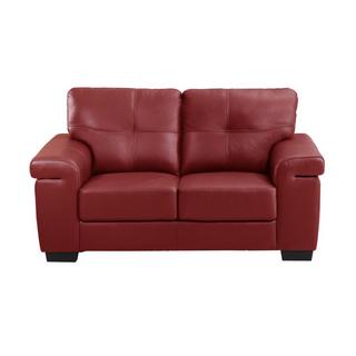 Vente-unique Ledersofa 2Sitzer HAZEL  