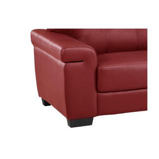 Vente-unique Ledersofa 2Sitzer HAZEL  