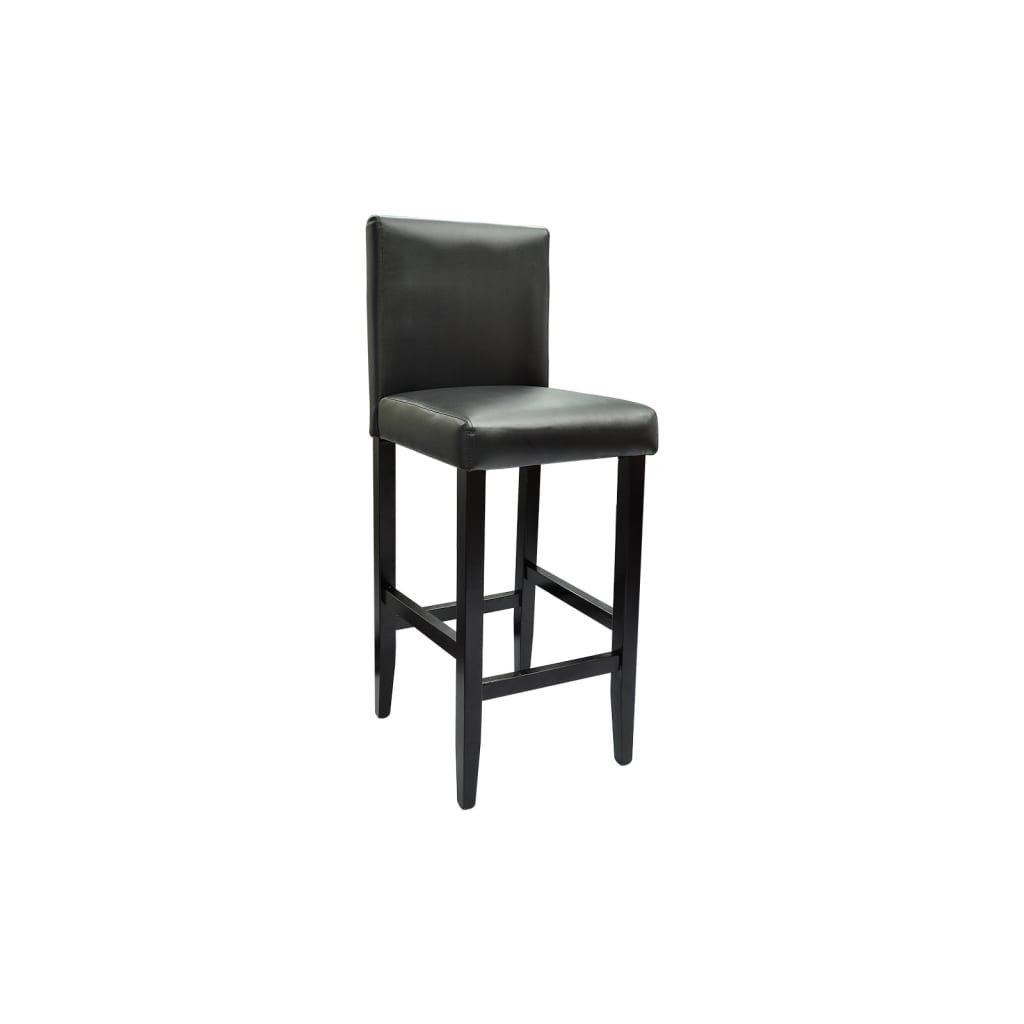 VidaXL Tabouret cuir artificiel  