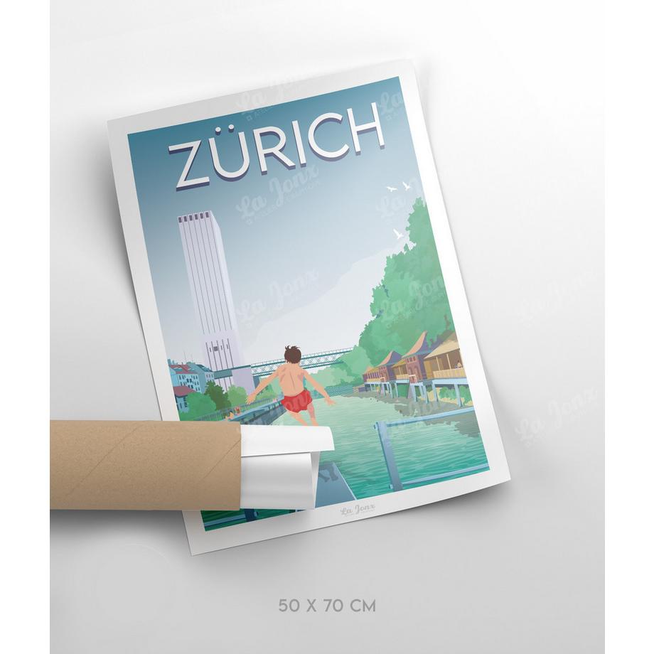 La-Jonx Zürich - Letten - Poster  