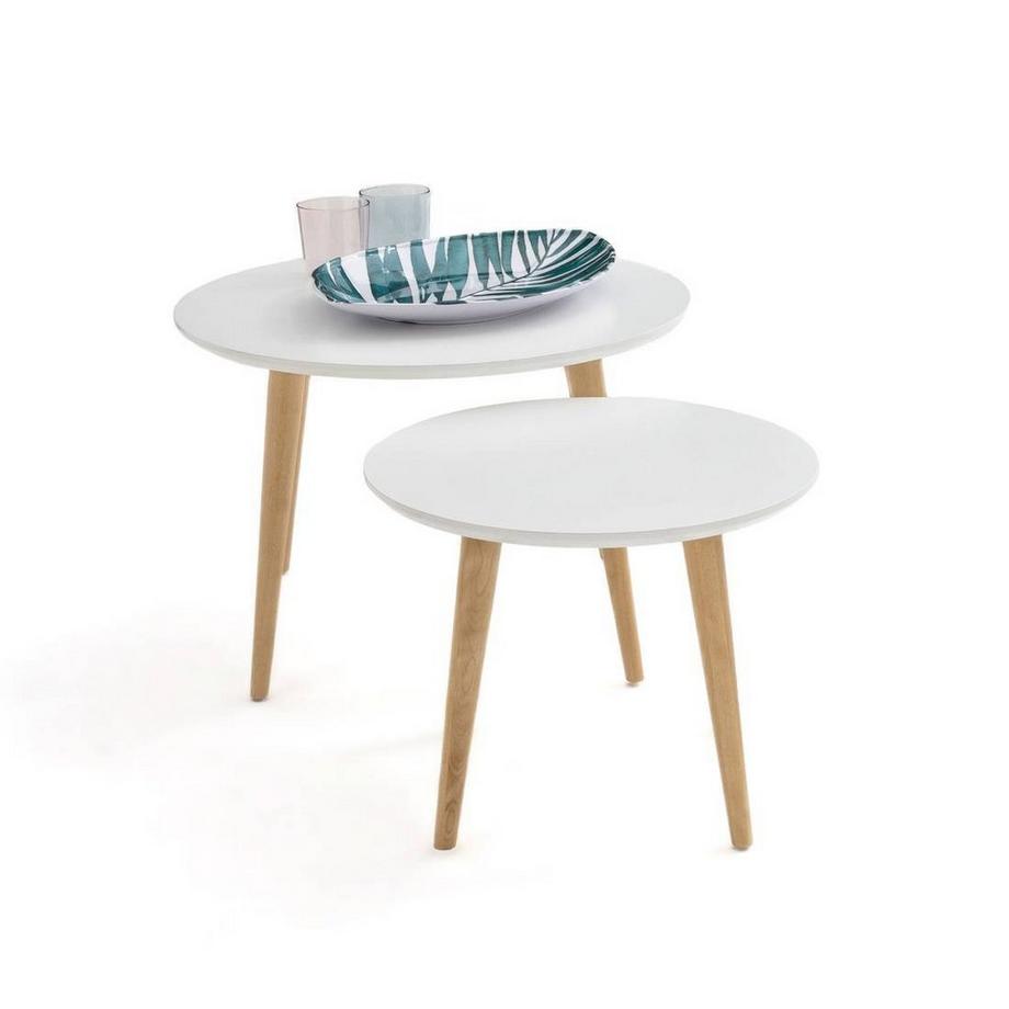 La Redoute Intérieurs 2er-Set Couchtische Jimi  
