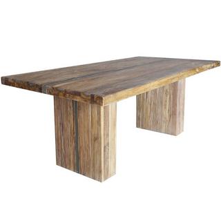 mutoni Table en bois massif Rustique 180x100  