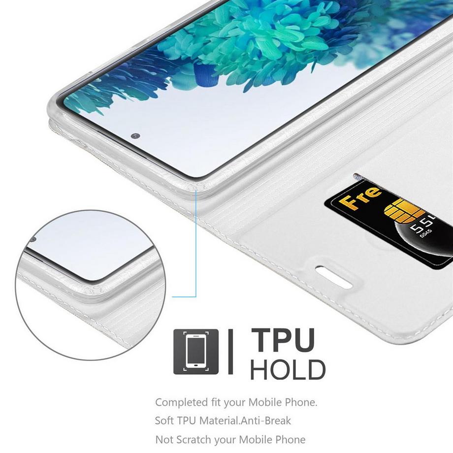 Cadorabo  Hülle für Samsung Galaxy S20 FE Magnetverschluss, Kartenfach 