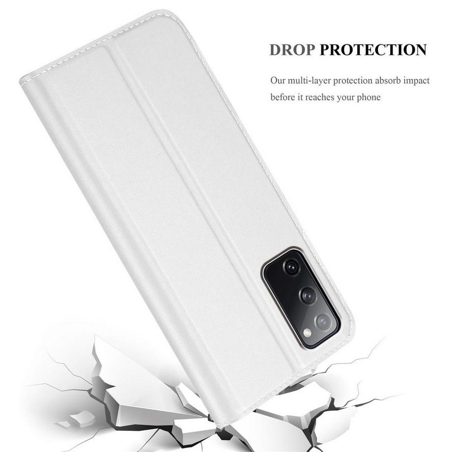 Cadorabo  Hülle für Samsung Galaxy S20 FE Magnetverschluss, Kartenfach 