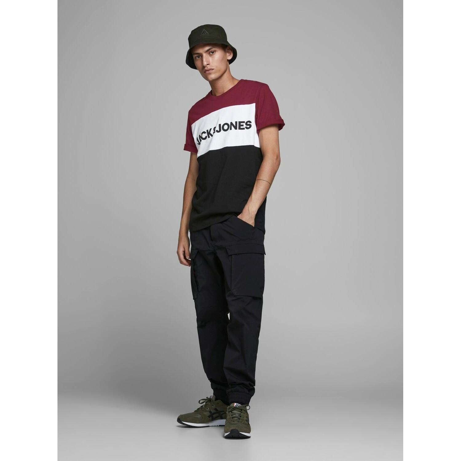 JACK & JONES Colour Block Logo T-Shirt  