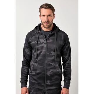 JP1880 Giacca sportiva con cappuccio mimetica Fitness  