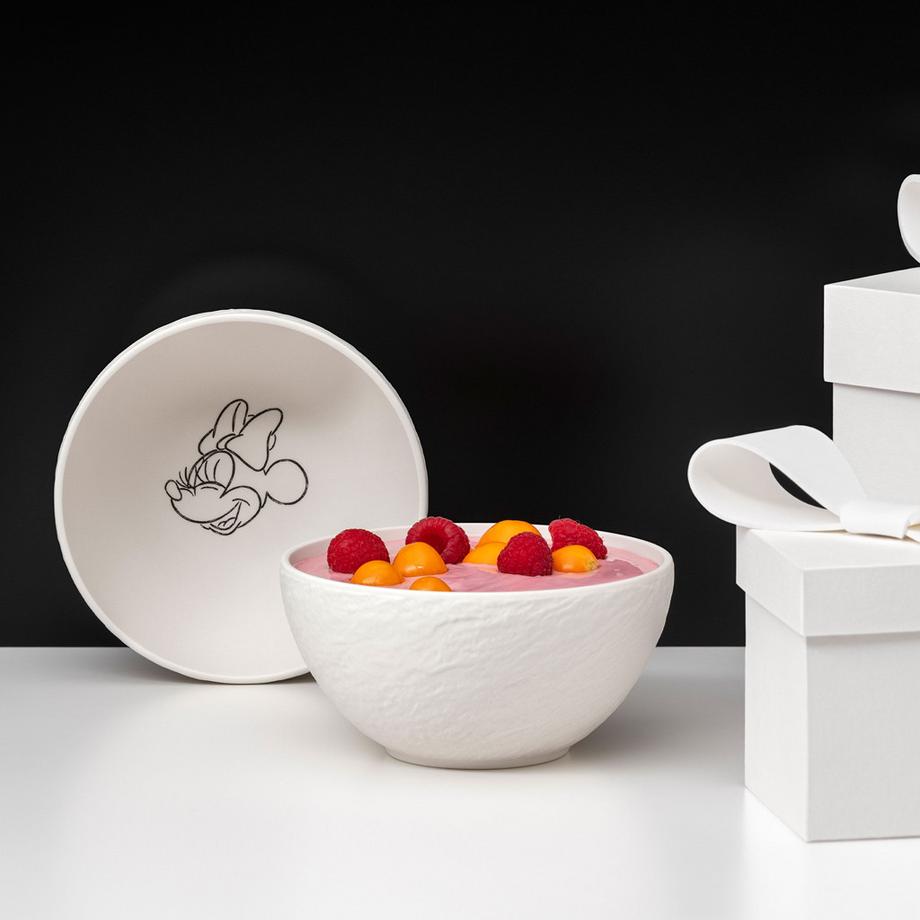 Villeroy&Boch Müslischale Manufacture Rock blanc - Mickey Mouse  