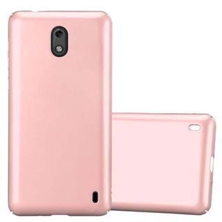 Cadorabo  Housse compatible avec Nokia 2 2017 - Hard Case Coque de protection d'aspect métallique contre les rayures et les chocs 