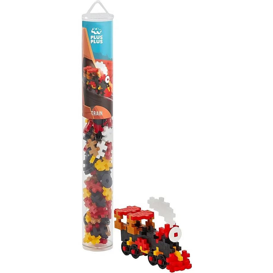 Plus-Plus  Basic Kreativ Bausteine Zug (100Teile) 