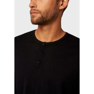 Bellemere New York  T-shirt Henley Coton Cachemire 