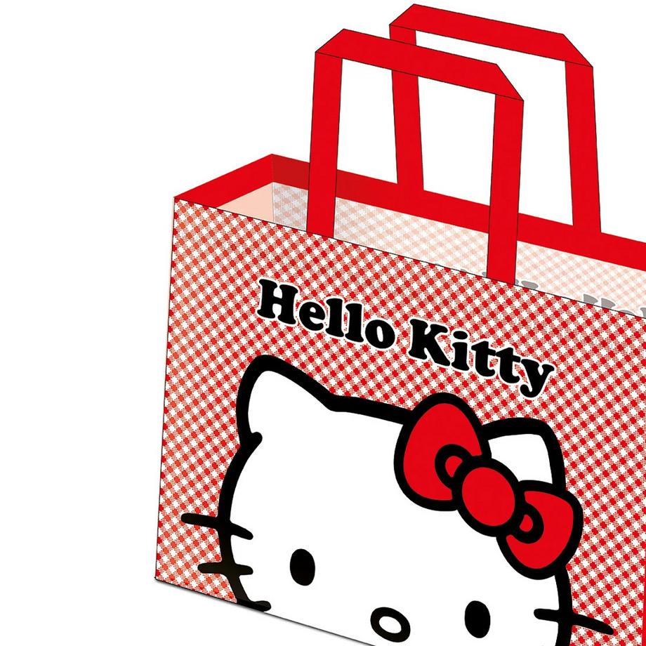 Hello Kitty Tote Bag Peeking  