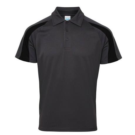 AWDis Kurzarm Polo Shirt mit Kontrast Panel  