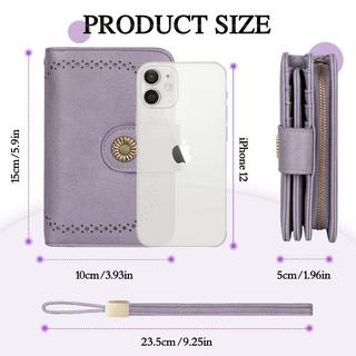 Only-bags.store Große Kapazität PU-Leder Vintage Brieftasche  