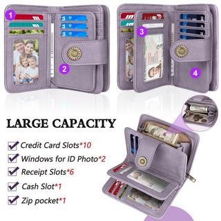 Only-bags.store Große Kapazität PU-Leder Vintage Brieftasche  