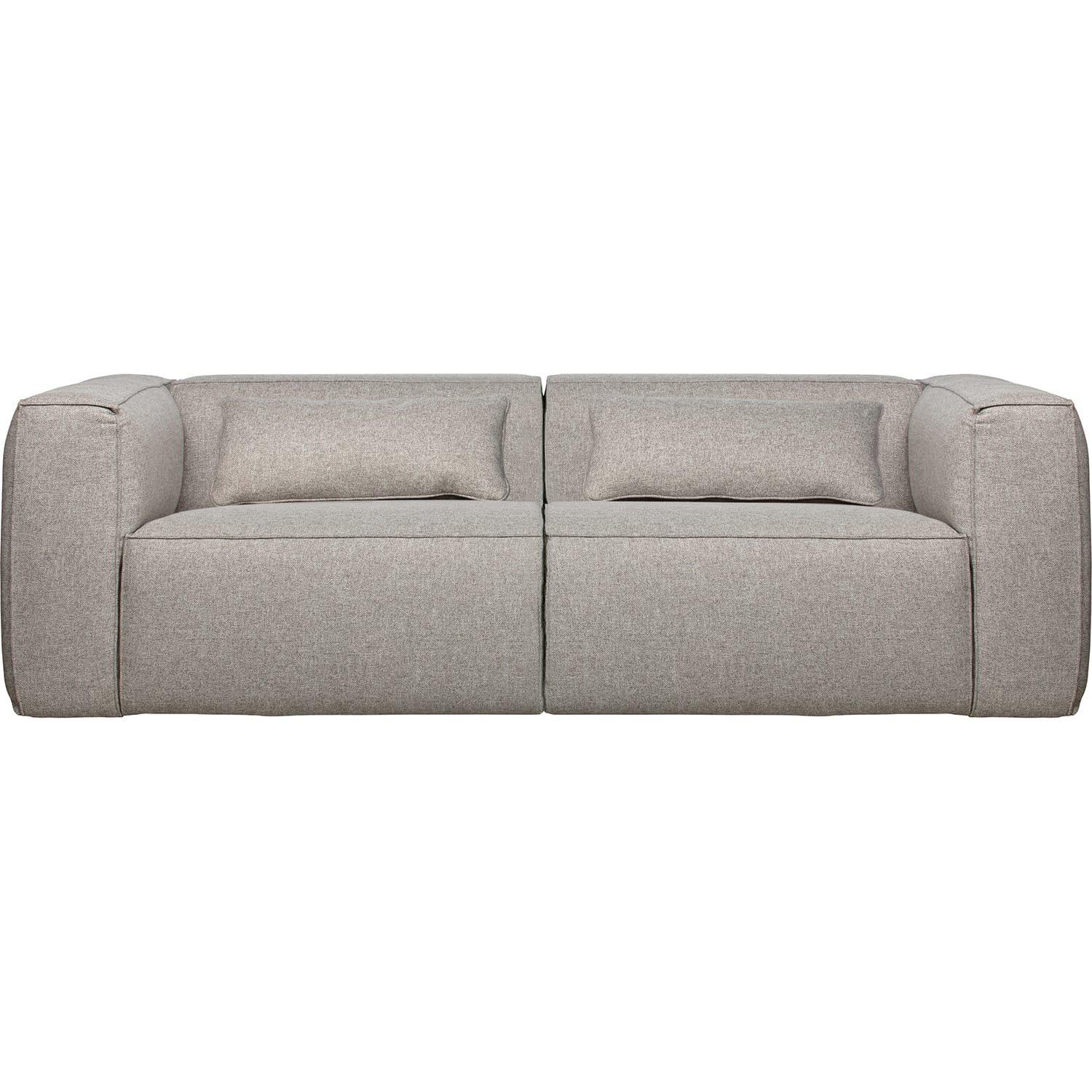 mutoni Sofa Bean avec oreiller gris clair 246  