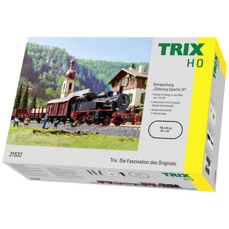 TRIX  Set débutant numérique "Train de marchandises époque III" 