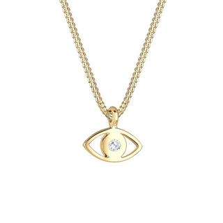 Elli  Collier Evil Eye Pendentif Symbole Avec Cristal Bleu 