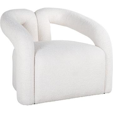 Fauteuil Dana blanc