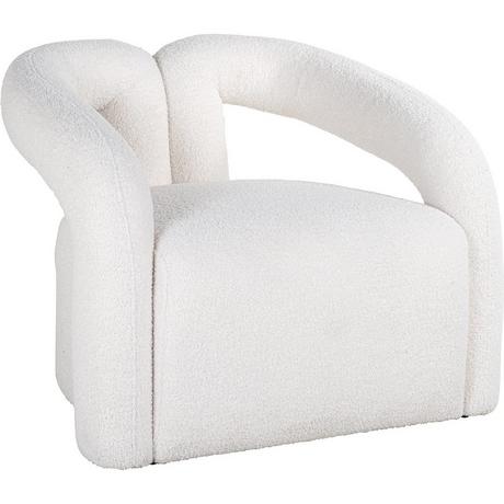 mutoni Fauteuil Dana blanc  