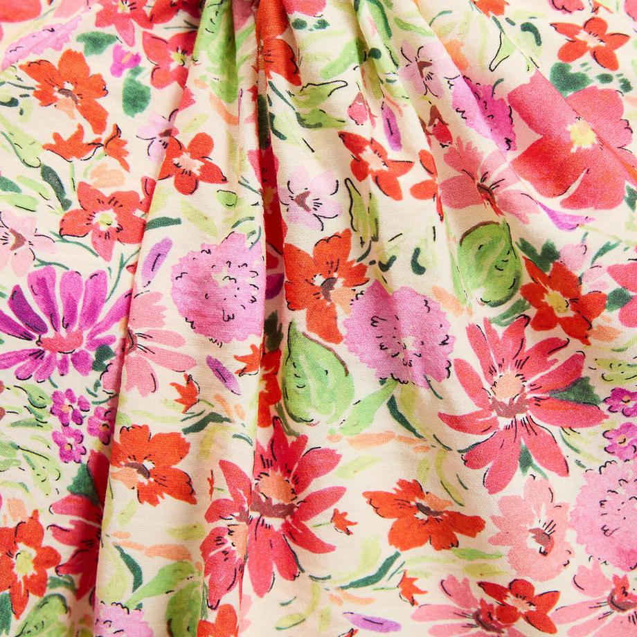La Redoute Collections Blumenprint Top mit gekreuzten Trägern  