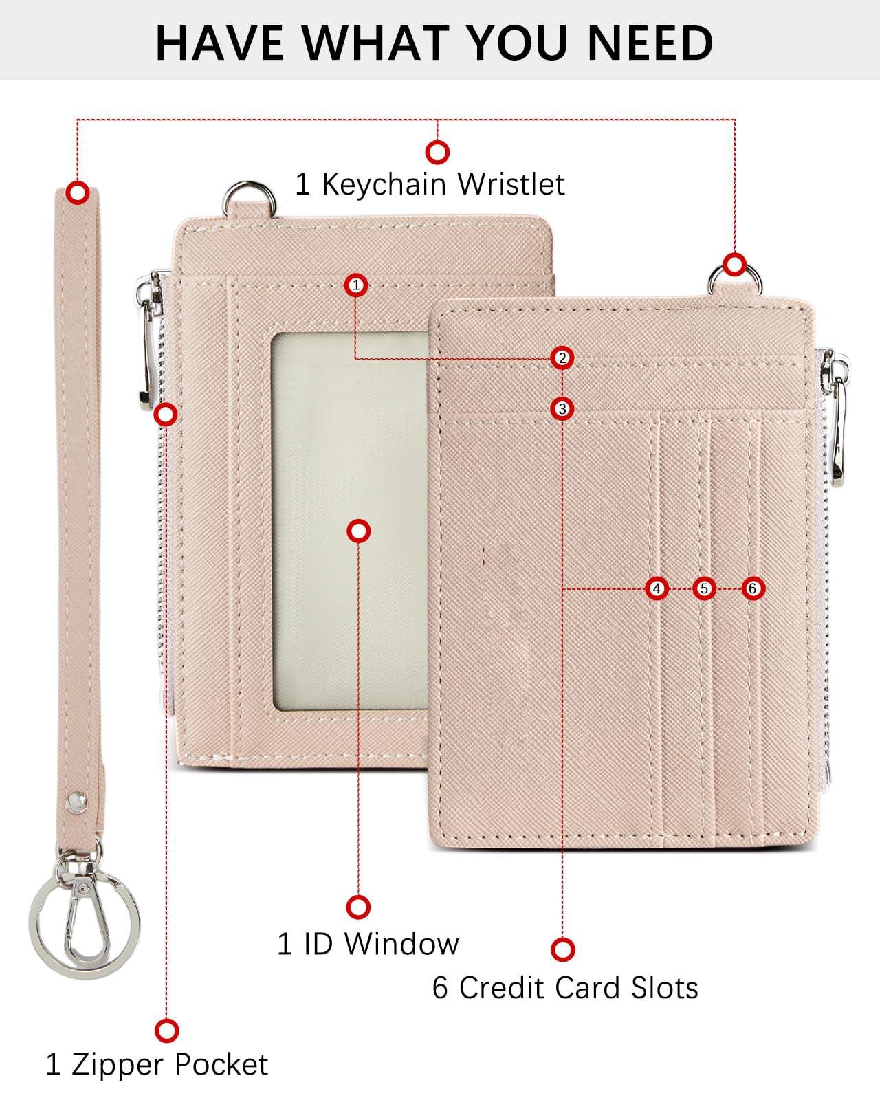 Only-bags.store Petit Porte-Cartes en Cuir PU Protection RFID Portefeuille  