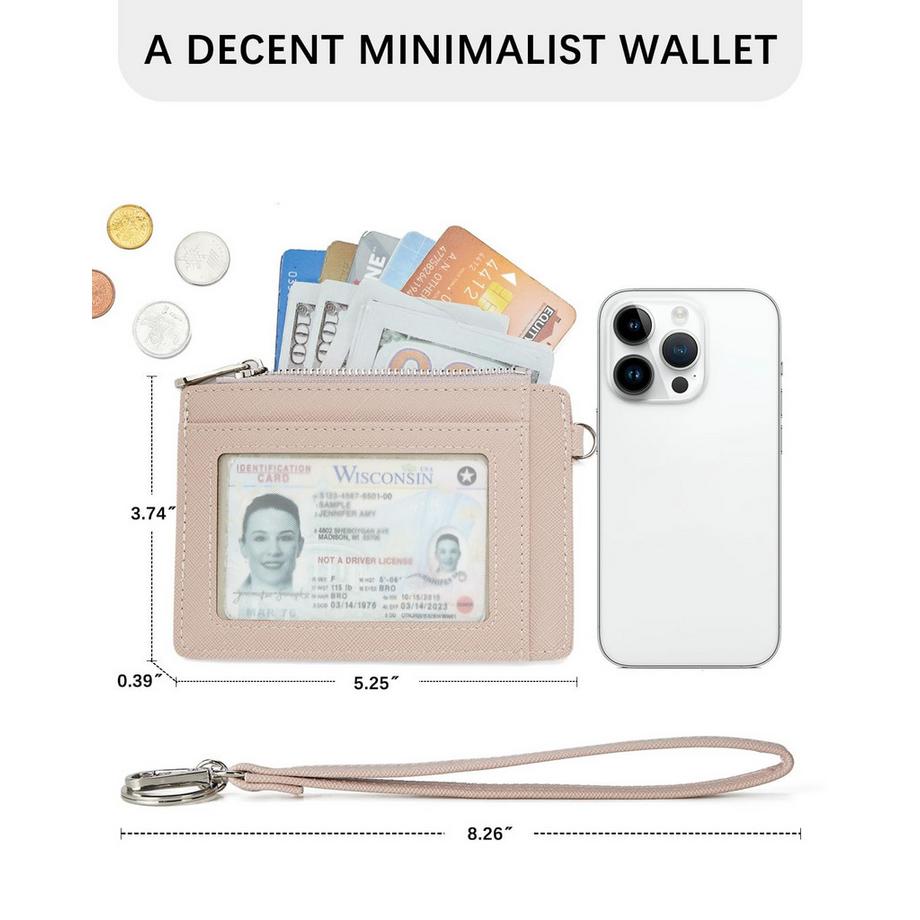 Only-bags.store Portacarte Piccolo in Pelle PU Protezione RFID Portafoglio  