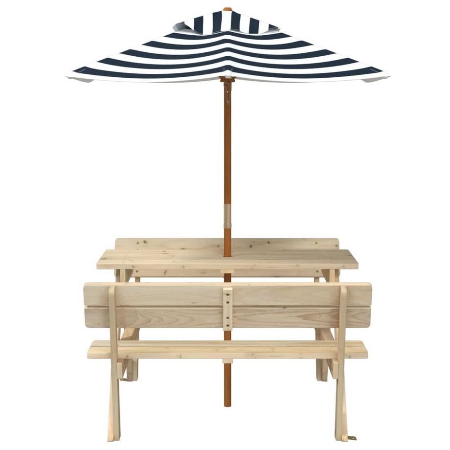 VidaXL Picknicktisch holz  