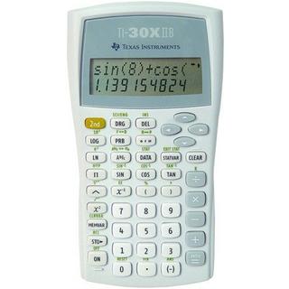 Texas Instruments Texas Instruments TI-30 X IIB Calcolatrice per la scuola Argento Display (cifre): 11 a batteria (L x A x P) 82 x 19 x 15  