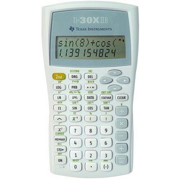 Texas Instruments TI-30 X IIB Calcolatrice per la scuola Argento Display (cifre): 11 a batteria (L x A x P) 82 x 19 x 15