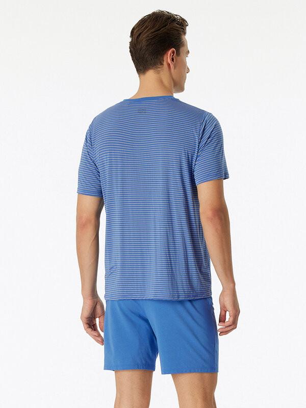 Schiesser MicroModal Pigiama Maniche Corte Scollo a V  