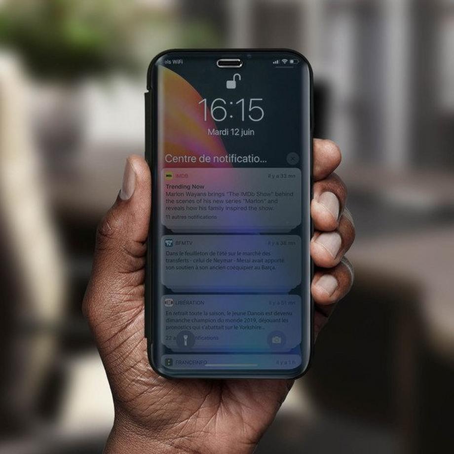 Avizar  View Cover Apple iPhone 11 Schwarz 