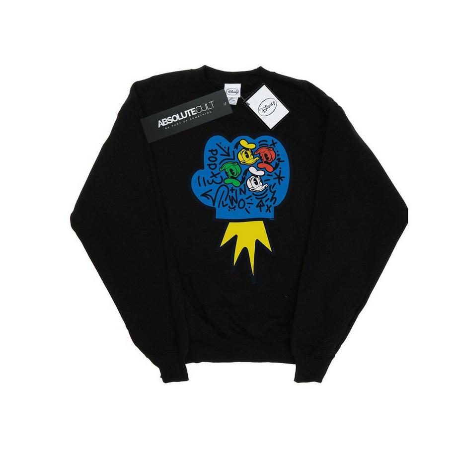 Disney Mickey Mouse Keith Haring Sweatshirt Imprimé  