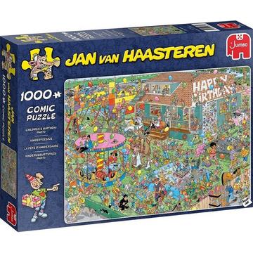 Puzzle géant Jan van Haasteren Fête d'anniversaire pour enfants - 1000 pièces