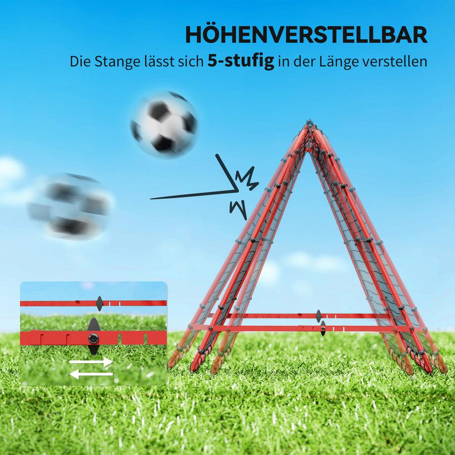 HOMCOM  Fußball Rebounder 