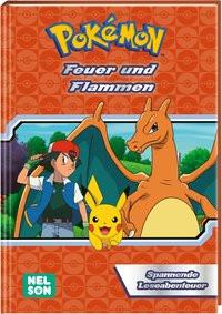 Pokémon Lesebuch: Feuer und Flammen Kein Autor Copertina rigida 