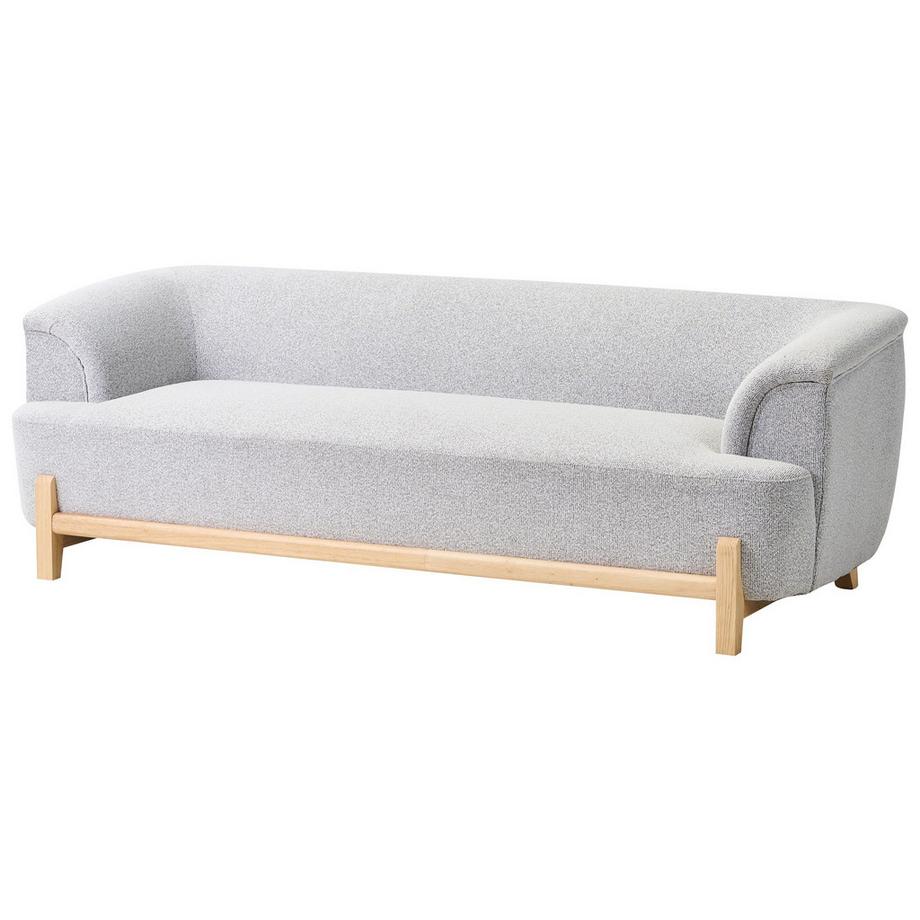 Beliani Canapé 3 places en Tissu Moderne ALNOR  