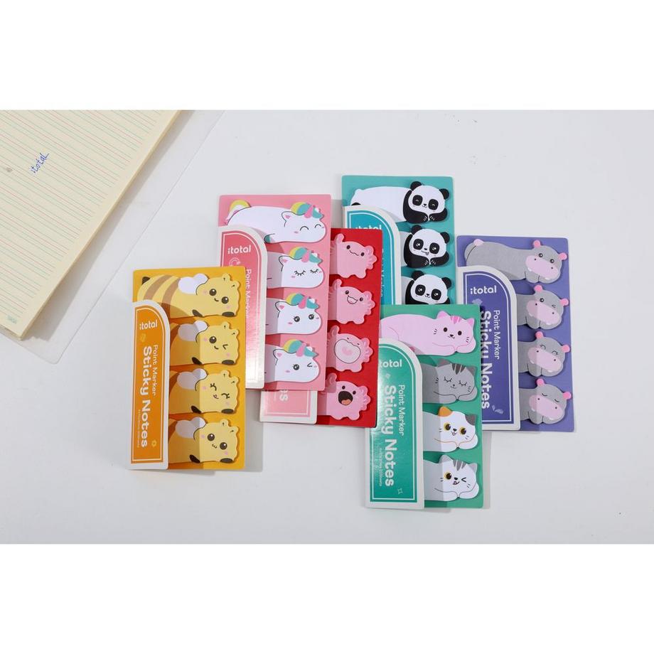 I-Total Haftnotizen Cute Animals  