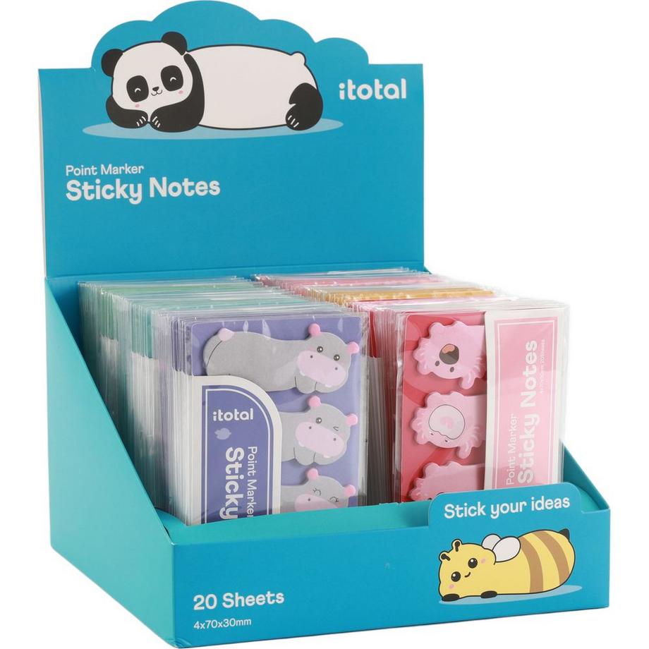 Notes Adhésives Animaux Mignons