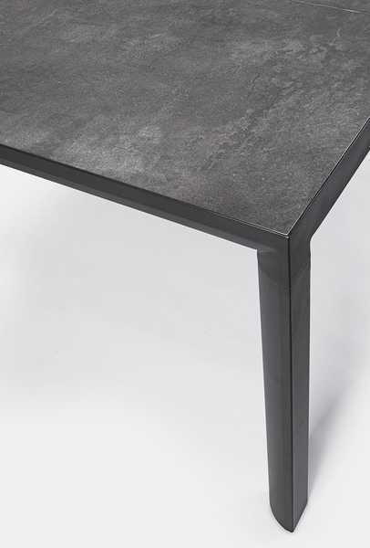 mutoni Table de jardin Mason 160x90 anthracite  