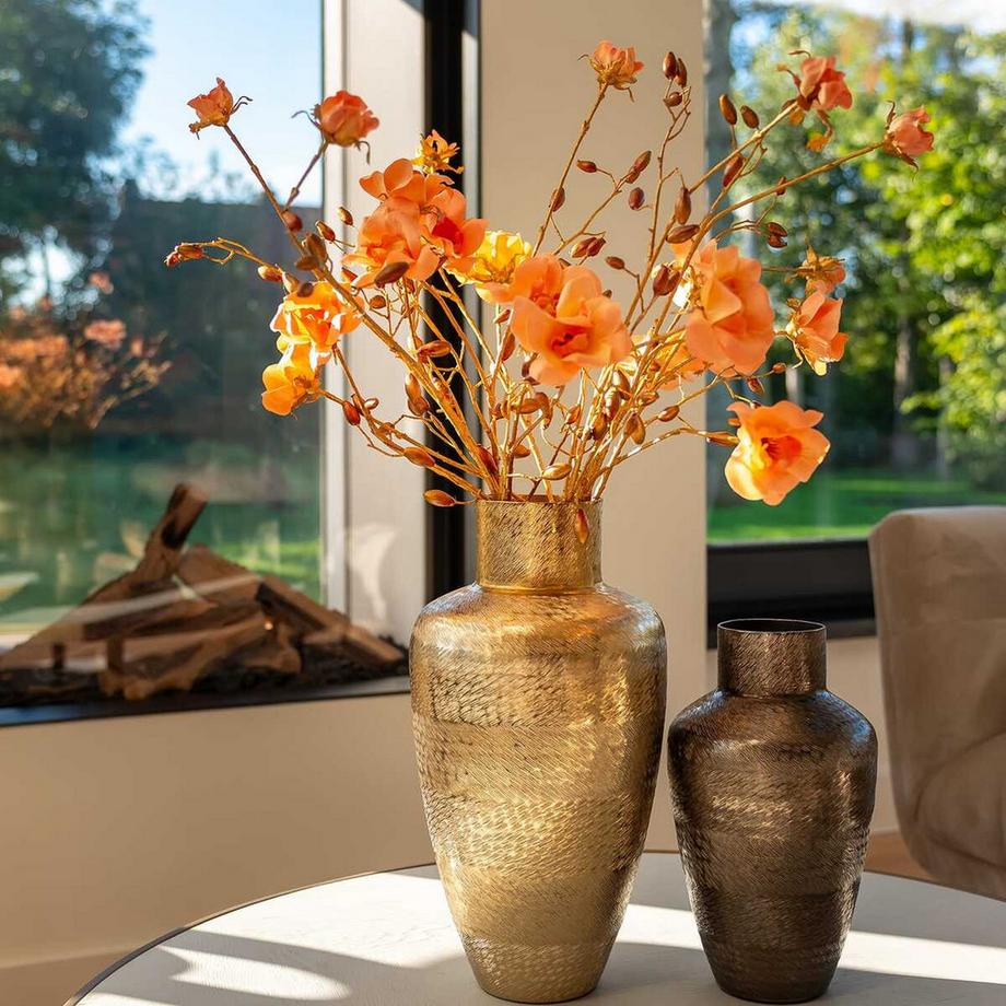 mutoni Vase Joah gold 21x39  