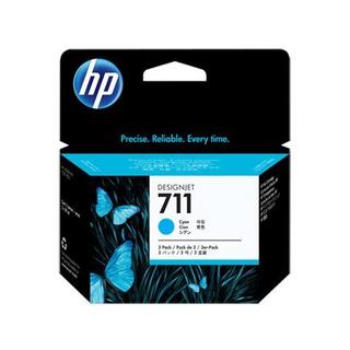 Hewlett-Packard  Nr. 711 Cartuccia d'inchiostro (3x29ml) - ciano 